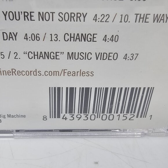 Taylor Swift Fearless Audio CD (2008) - Picture 4 of 7